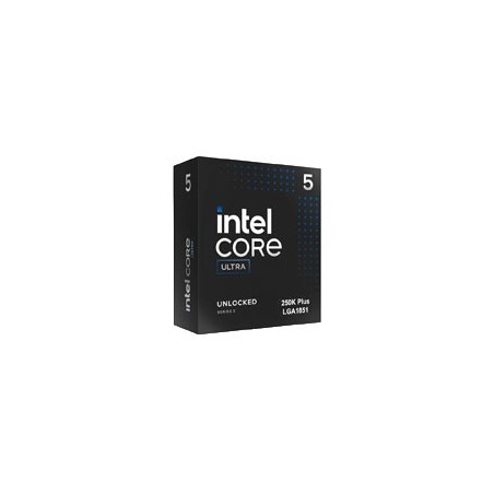 PROCESADOR INTEL CORE ULTRA 5-250K S-1851 SERIE 2 PLUS /HASTA 5.3 GHZ /CACHE 30MB /18 CORES 6P12E /GRAFICOS INTEL /VPRO /SIN DI