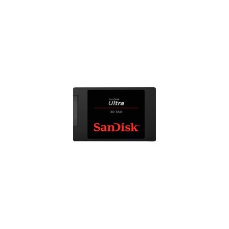 UNIDAD DE ESTADO SOLIDO SSD SANDISK ULTRA 3D 500GB 2.5 SATA3 7MM LECT.560/ESCR.510MBS  SDSSDH3-500G-G26