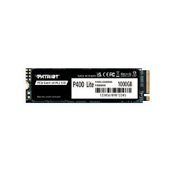 UNIDAD DE ESTADO SOLIDO INTERNO PATRIOT P400 LITE 1TB M.2 2280 NVME PCIE GEN 4X4 LECT.3500 ESCRIT. 2700 MBS PC LAPTOP MINIPC