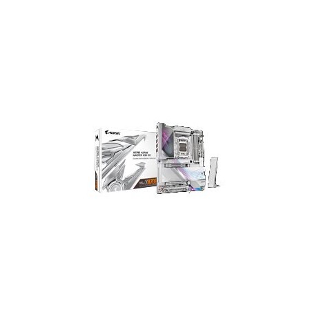 TARJETA MADRE GIGABYTE X870E A MASTER X ICE / SOCKET AM5 / DDR5 X4 / WIFI 7 / ATX / GAMA ALTA