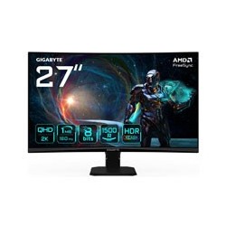 MONITOR GAMING GIGABYTE GS27QCA / 27 VA / QHD / 180 HZ / 1MS / HDR / DMID / DP / GAMA MEDIA