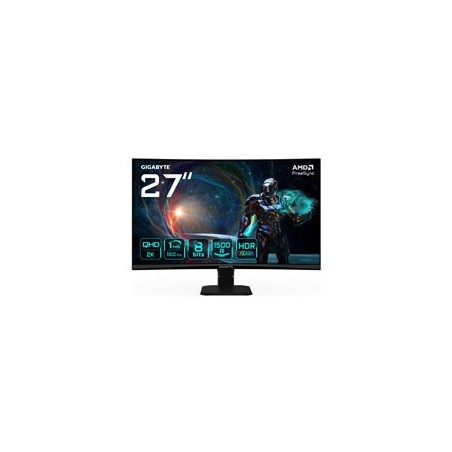 MONITOR GAMING GIGABYTE GS27QCA / 27 VA / QHD / 180 HZ / 1MS / HDR / DMID / DP / GAMA MEDIA