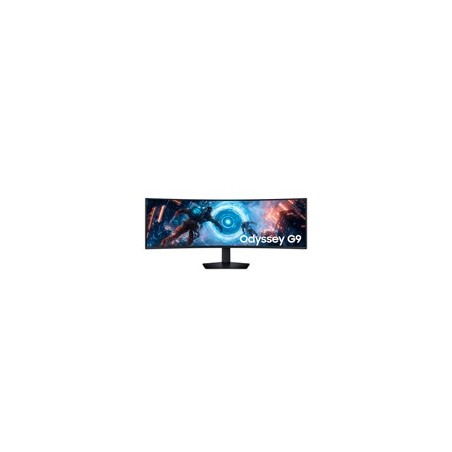 MONITOR LED SAMSUNG 49 PULGADAS / ODYSSEY G9 G91F GAMER / WIDESCREEN / DQHD (5120 X 1440) / VA/ CURVO / DP/HDMI/  MAX 144 HZ /
