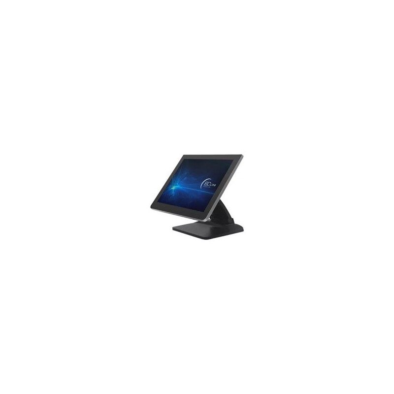 TERMINAL PUNTO DE VENTA EC LINE EC-FS-1538I3-128-WIN11, NEGRO, PANTALLA TOUCH AIO, 15 PULGADAS, INTEL CORE I3, 8GB RAM, 128GB S