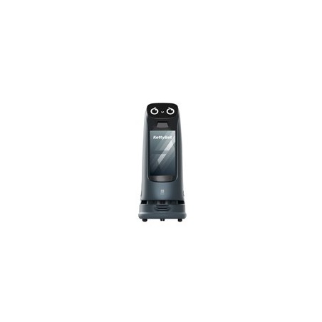 ROBOT DE SERVICIO EC LINE EC-KETTYBOT PRO, BLANCO, PANTALLA LCD 18.5 Y PANTALLA TOUCH 10.1, 2 BANDEJAS ESTANDAR, 30 KG DE CARGA