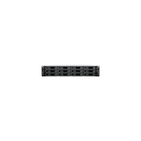 NAS SYNOLOGY RS3626XS/ 12 BAHIAS/SEIS NUCLEOS 3.5 TURBO GHZ/8GB DDR4 ECC UDIMM/ 10GBE LAN X2/USB 3.2 X2/HASTA 288TB Y CON EXPAN