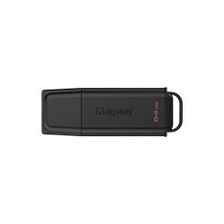 MEMORIA FLASH USB KINGSTON DATA TRAVELER EXODIA 64GB GEN 1 3.2 TIPO A NEGRO (DTXG2/64GB)
