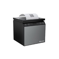 MINIPRINTER EC LINE EC-PM-X5, NEGRO, TERMICA, 80 MM, USB, SERIAL, ETHERNET (RED), RJ11, CORTE AUTOMATICO, 300 MM/SEG, MULTIPOSI