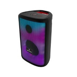 BOCINA BLUETOOTH INALAMBRICA PORTATIL LUZ FRONTAL RGB MODELO RAMPAGE PERFECT CHOICE