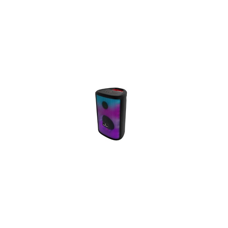 BOCINA BLUETOOTH INALAMBRICA PORTATIL LUZ FRONTAL RGB MODELO RAMPAGE PERFECT CHOICE