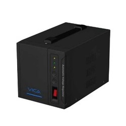 REGULADOR AUTOMATICO DE VOLTAJE VICA PROTECT 5K 220V  5000VA/2500W, 4 TOMAS NEMA 5-15R REGULADAS Y CON SUPRESOR DE PICOS, 3 AÑO