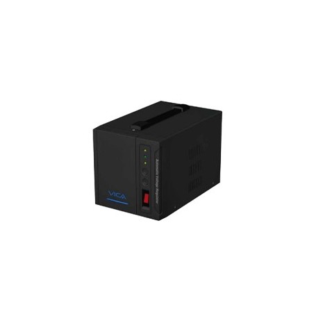 REGULADOR AUTOMATICO DE VOLTAJE VICA PROTECT 5K 220V  5000VA/2500W, 4 TOMAS NEMA 5-15R REGULADAS Y CON SUPRESOR DE PICOS, 3 AÑO