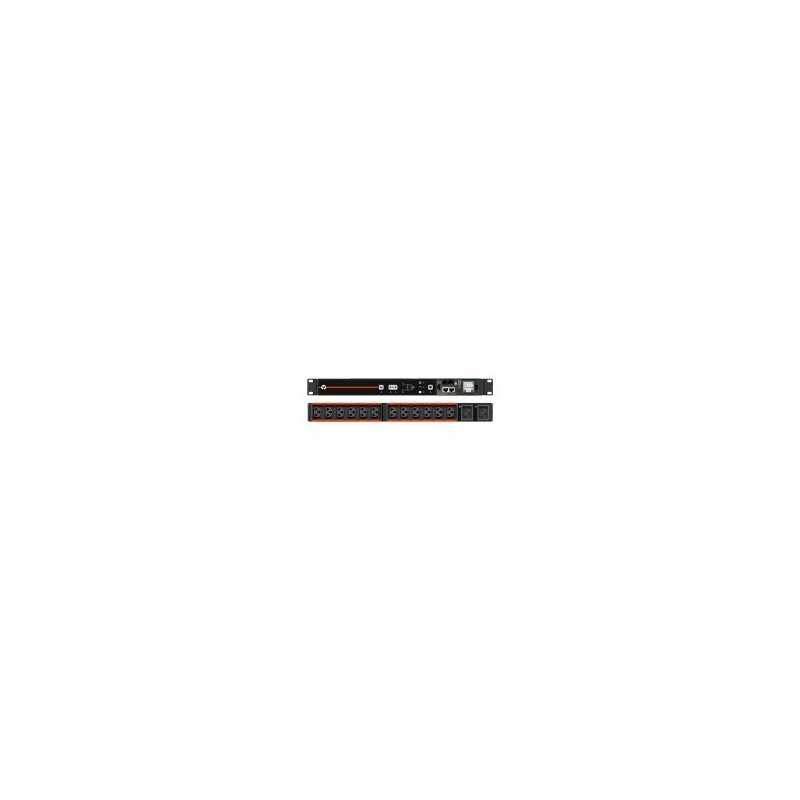 RPDU, RACK TRANSFER SWITCH MONITORED UNIT LEVEL, 15A, 120V, 1.4KW, HORIZONTAL, 10 NEMA 5-15R, 10FT / 3M POWER CORDS WITH 5-15P,