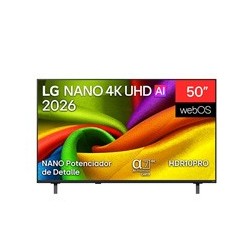 TELEVISION LED LG 86 PLG NANO 4K UHD SMART TV, AI NU850 WEBOS 2026